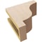 Ekena Millwork 4"W x 8"D x 8"H Classic Newport Rough Cedar Woodgrain TimberThane Corbel, Primed Tan CORUR04X08X08NEWRCPR - alternate 6